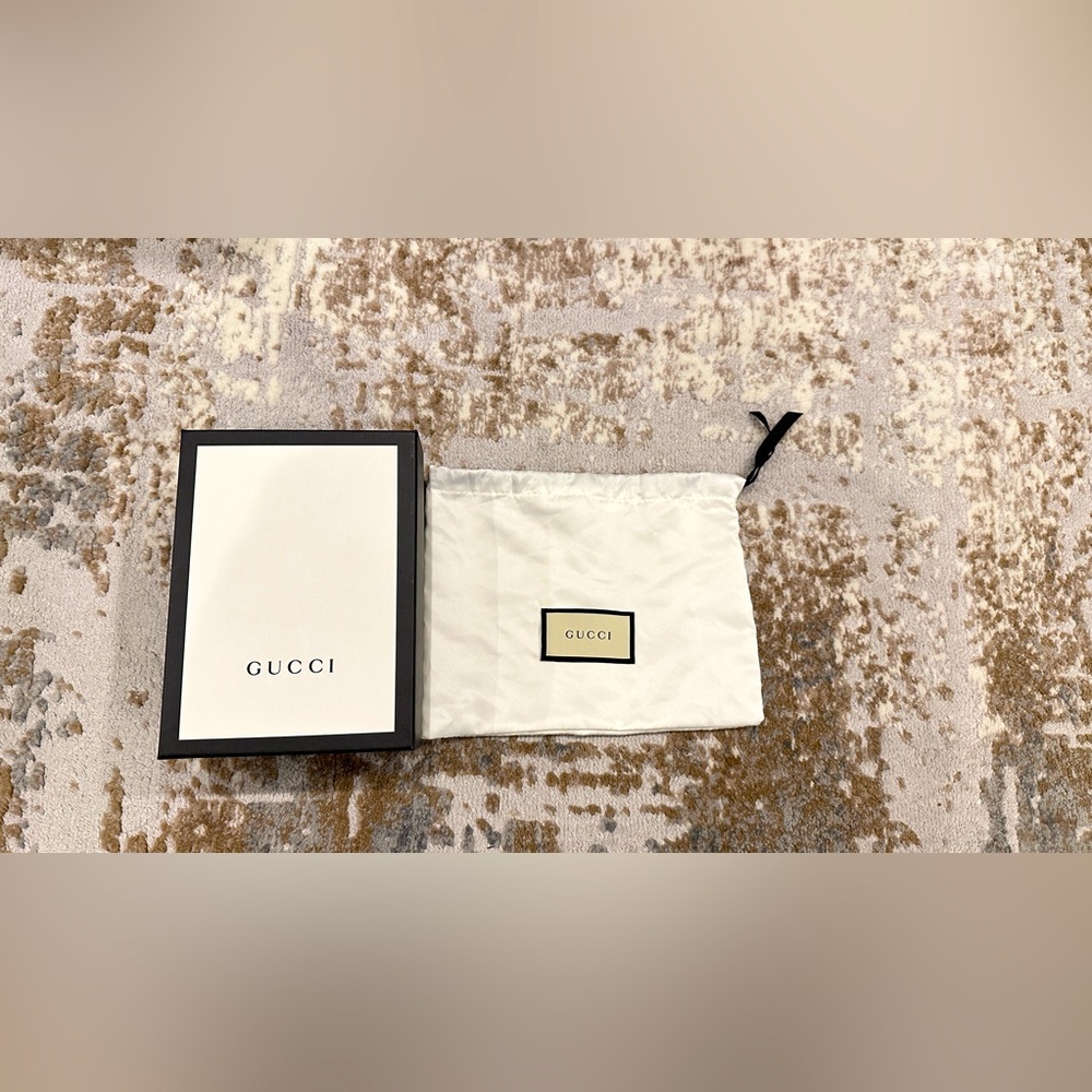 Gucci empty box with dust bag